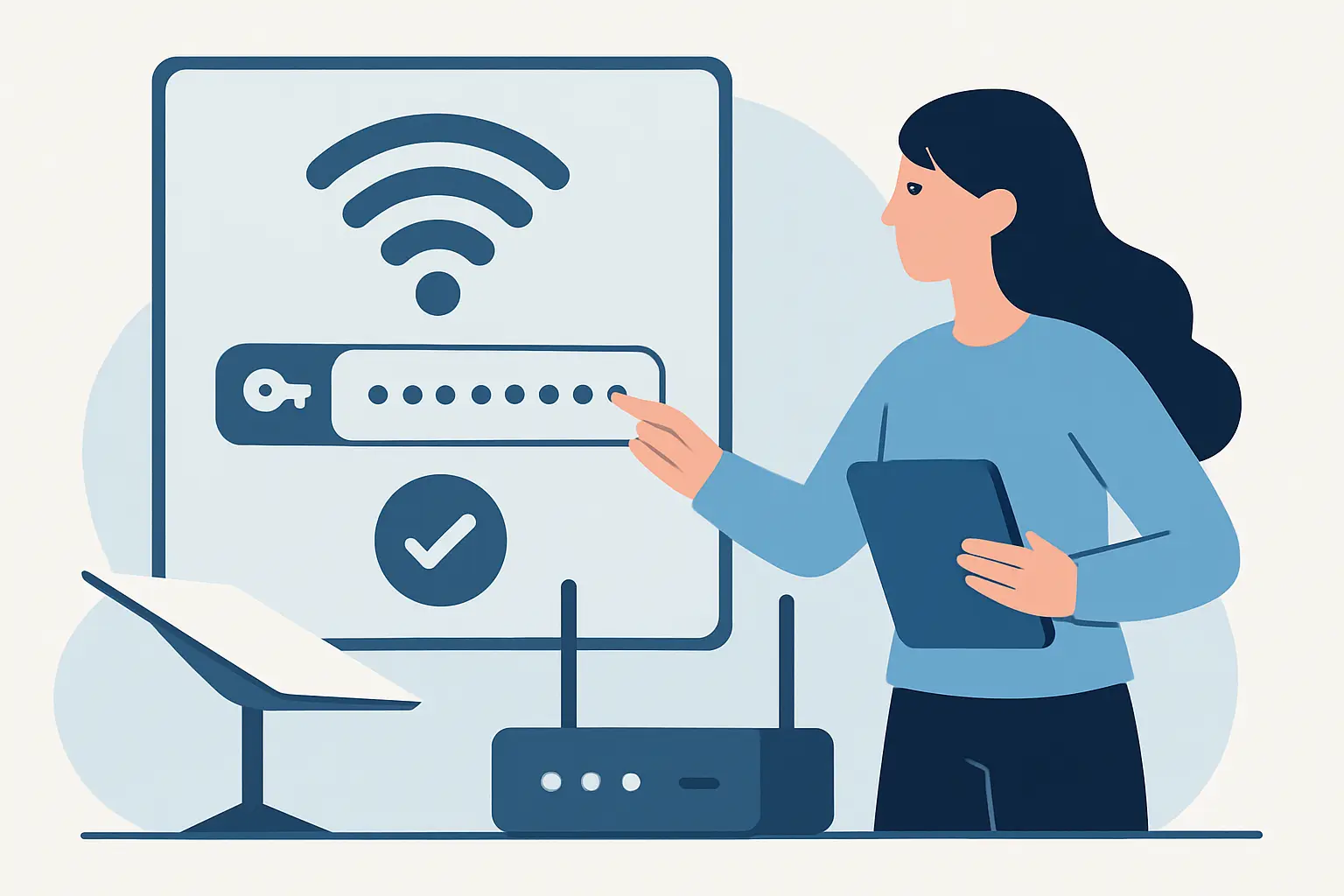 Como mudar a senha do Wi-Fi Starlink
