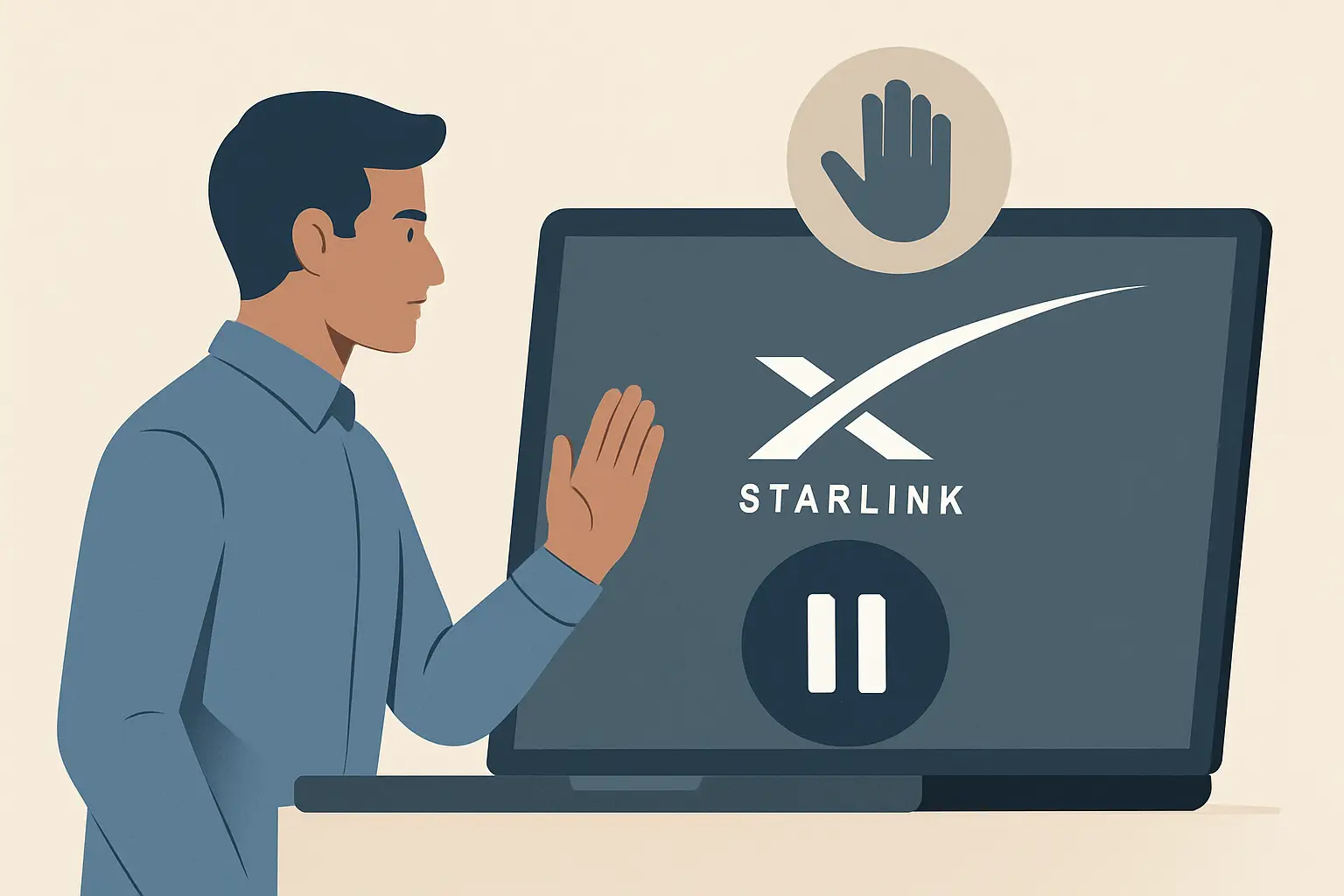 Como pausar a assinatura da Starlink sem dor