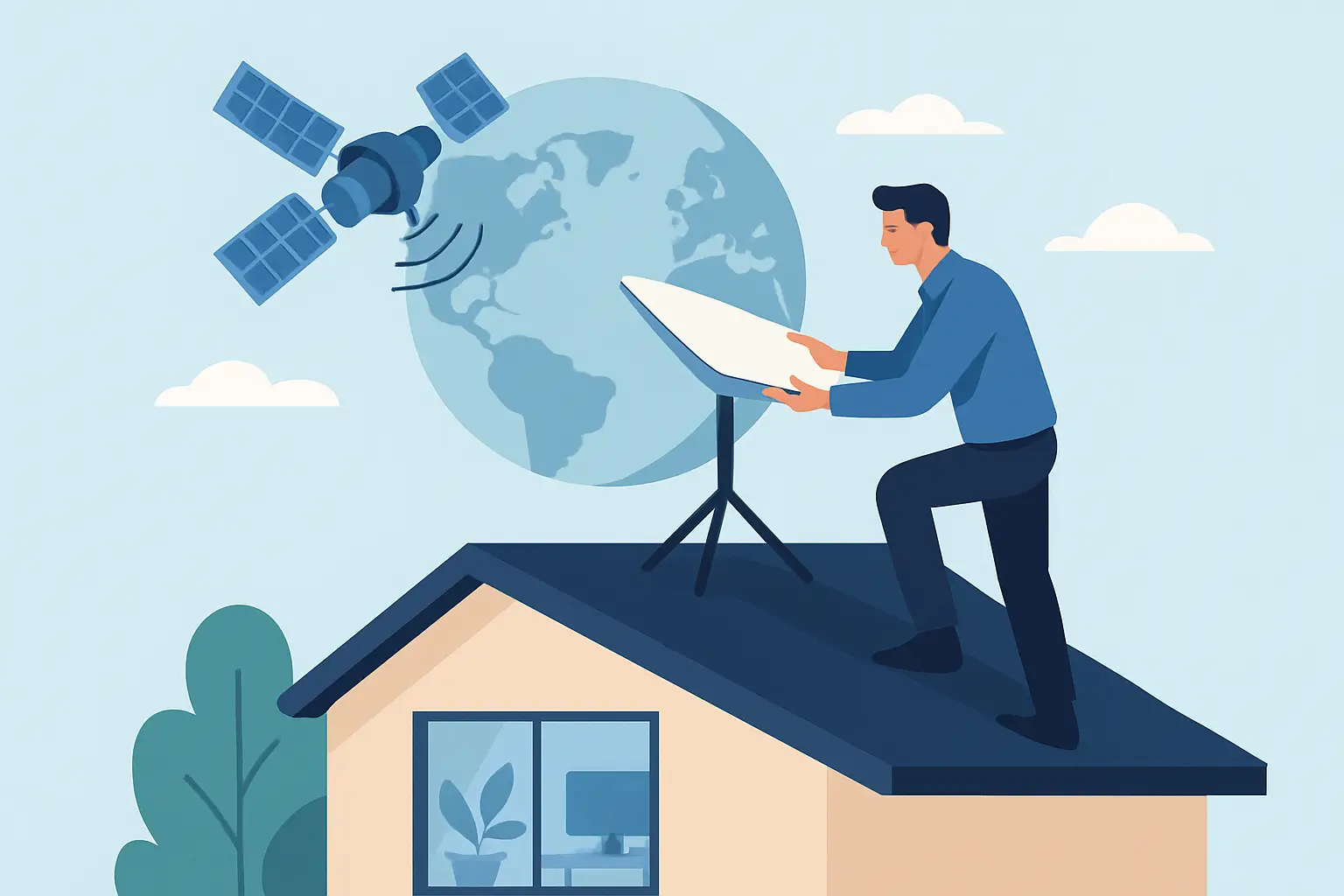 Onde instalar a Starlink para ter melhor sinal