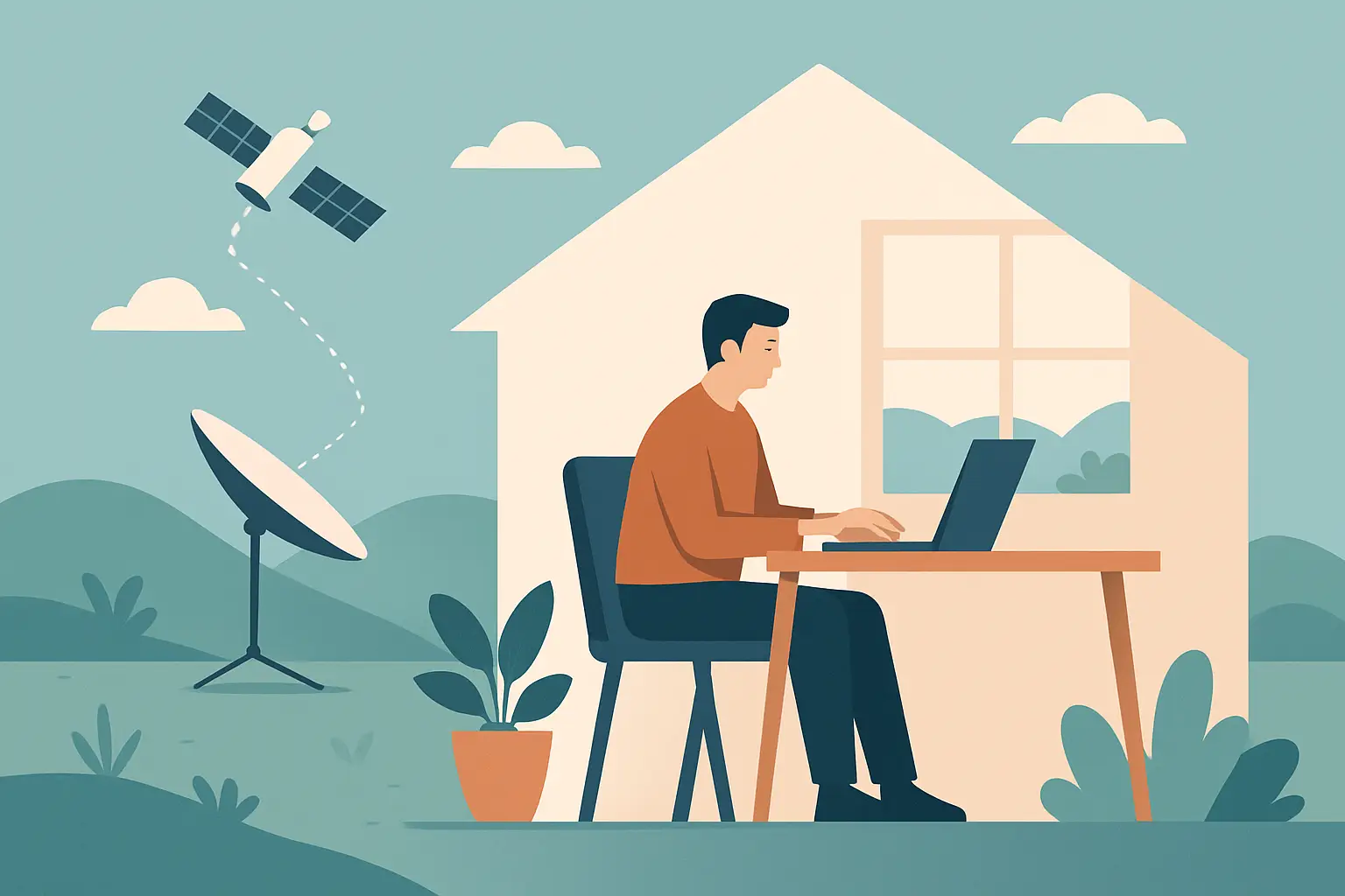 Starlink no interior para home office: vale a pena?
